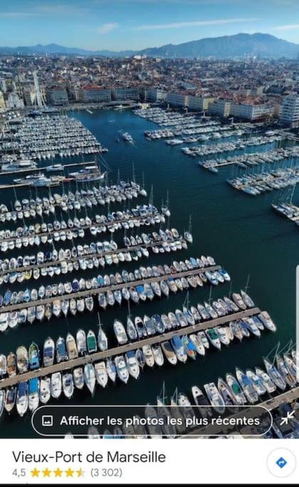 Studio Coin Nuit, Entre Plage Et Centre Marseille Ngoại thất bức ảnh