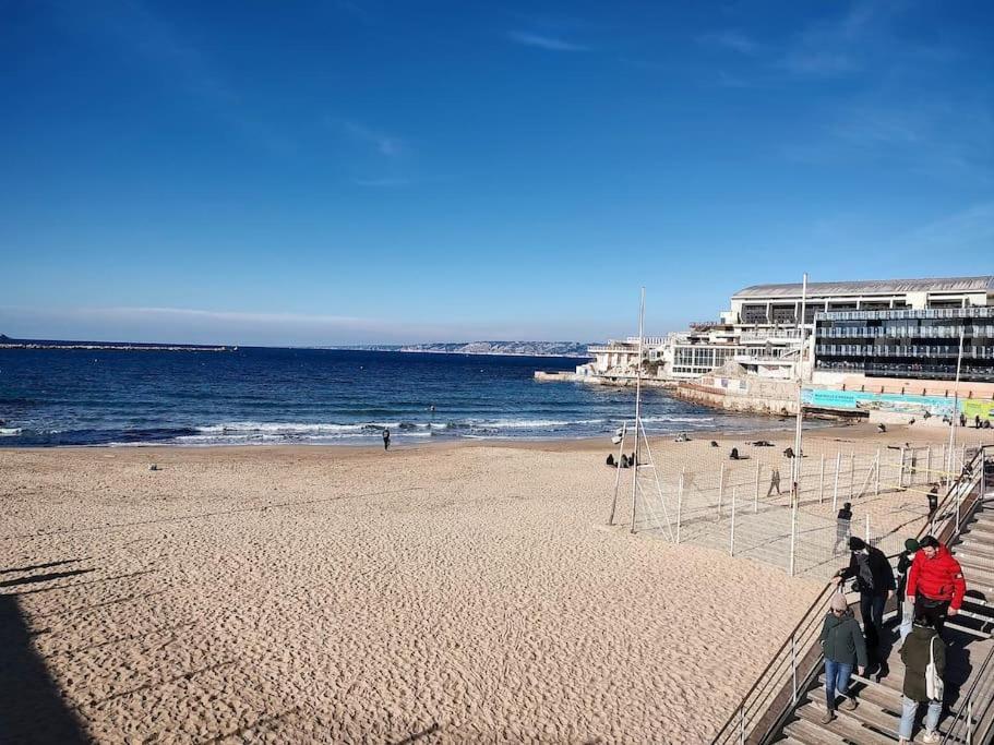 Studio Coin Nuit, Entre Plage Et Centre Marseille Ngoại thất bức ảnh